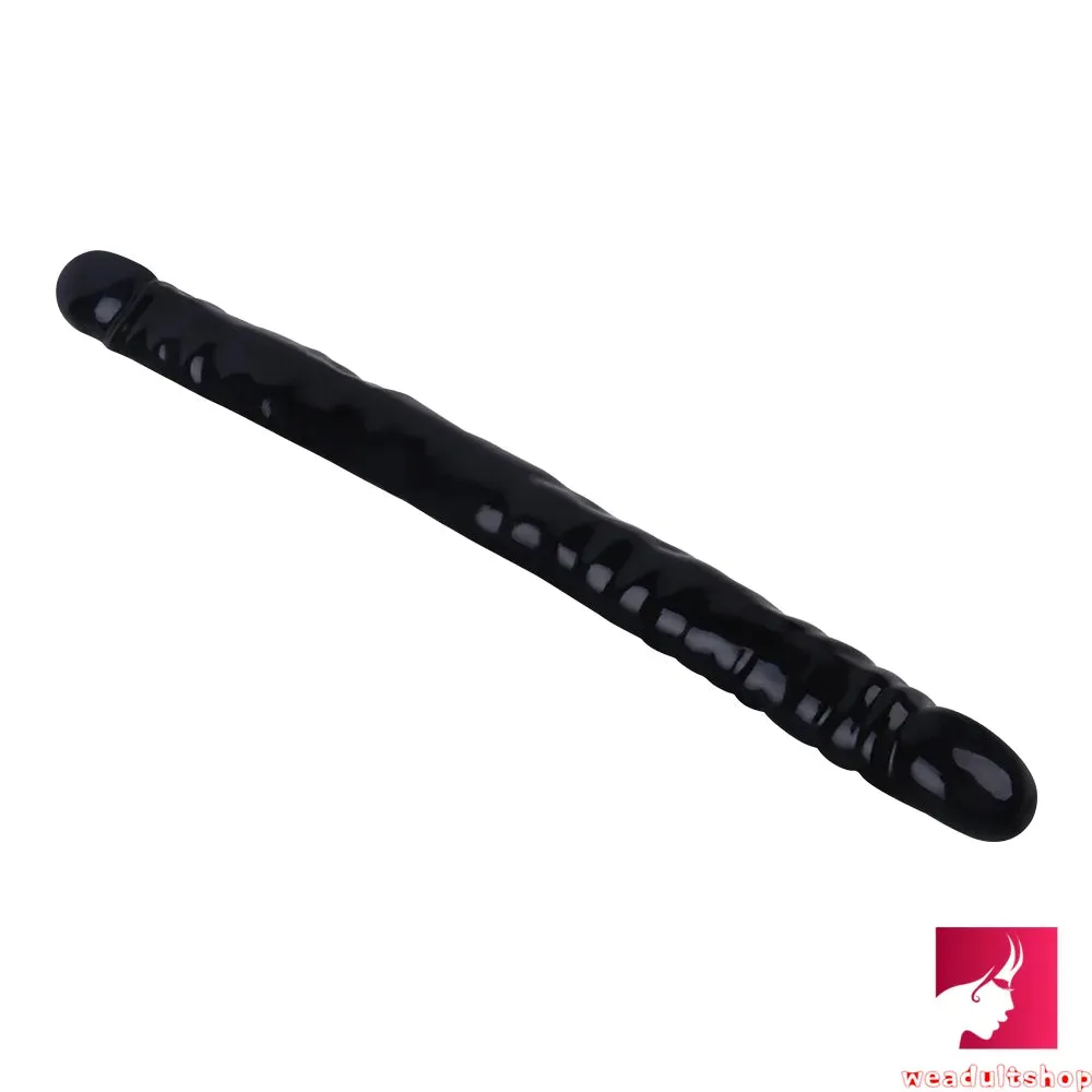 18.5in Dual Heads Real Skin Feeling Dildo For G Spot Massaging