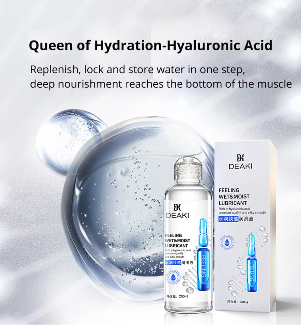 200ml Water Based Free-Clean Lubricant For Men Women Sex