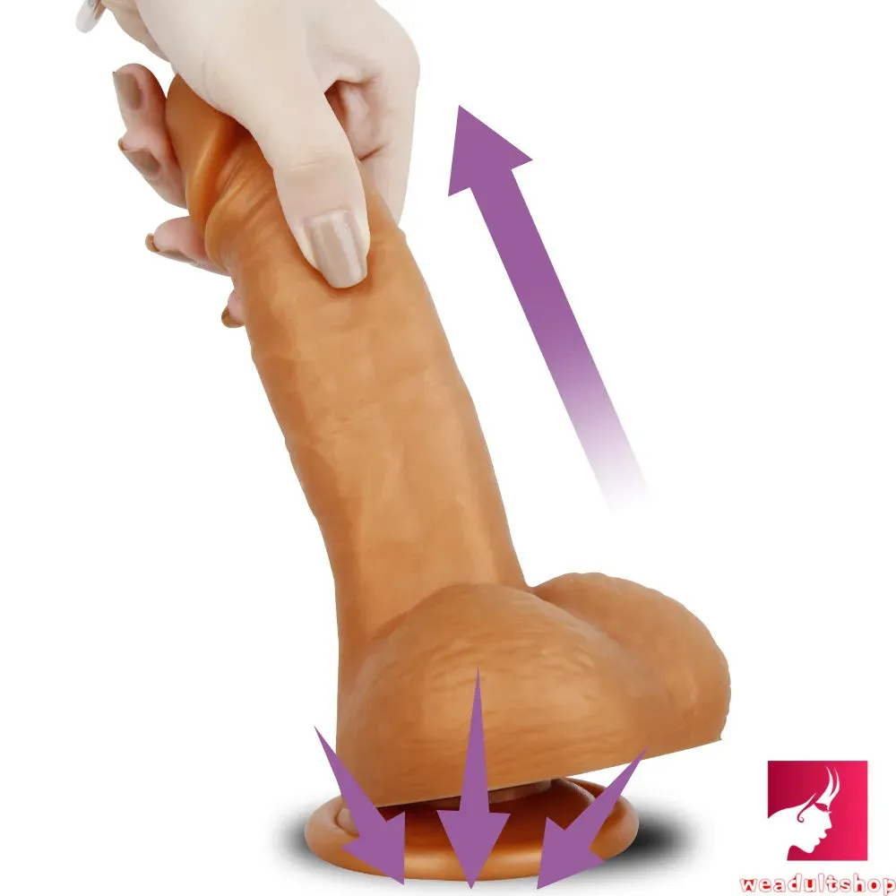 7.87in Penis G-spot Realistic Dildo with Suction Cup Adult Sex Toy