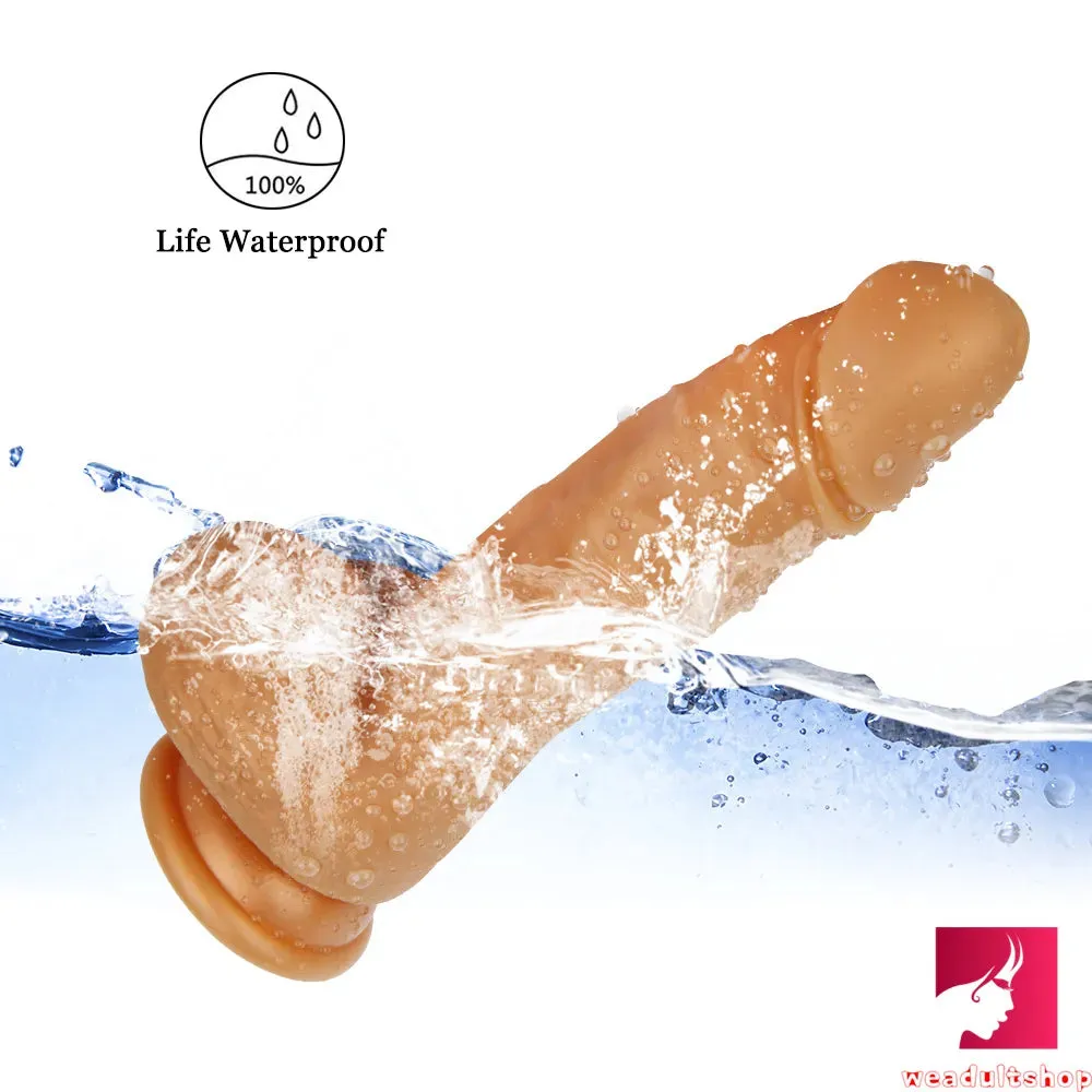 7.87in Penis G-spot Realistic Dildo with Suction Cup Adult Sex Toy