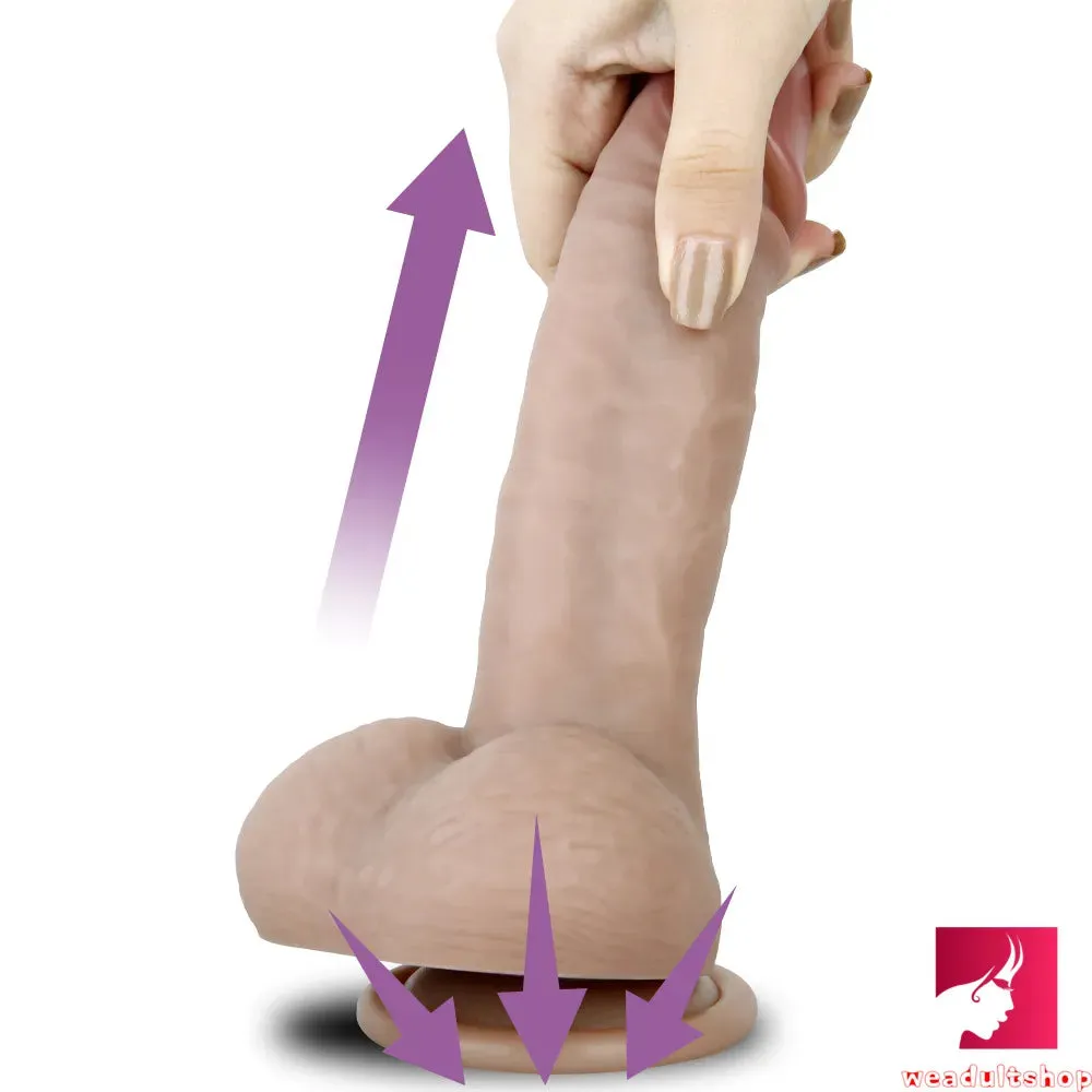 7.87in Penis G-spot Realistic Dildo with Suction Cup Adult Sex Toy