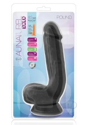 Au Naturel Bold Pound Dildo 8.5 Blk