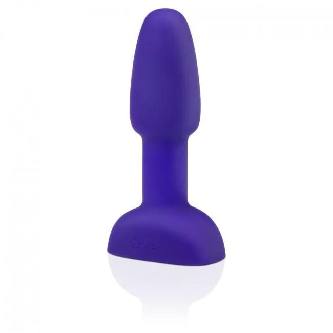 B-Vibe - Rimming Remote Control Vibrating Anal Plug Petite (Purple)