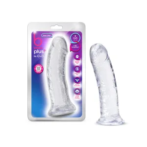 B Yours Plus Roar n' Ride 8 in. Dildo Clear