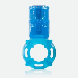 Big OMG Vibrating Ring Blue