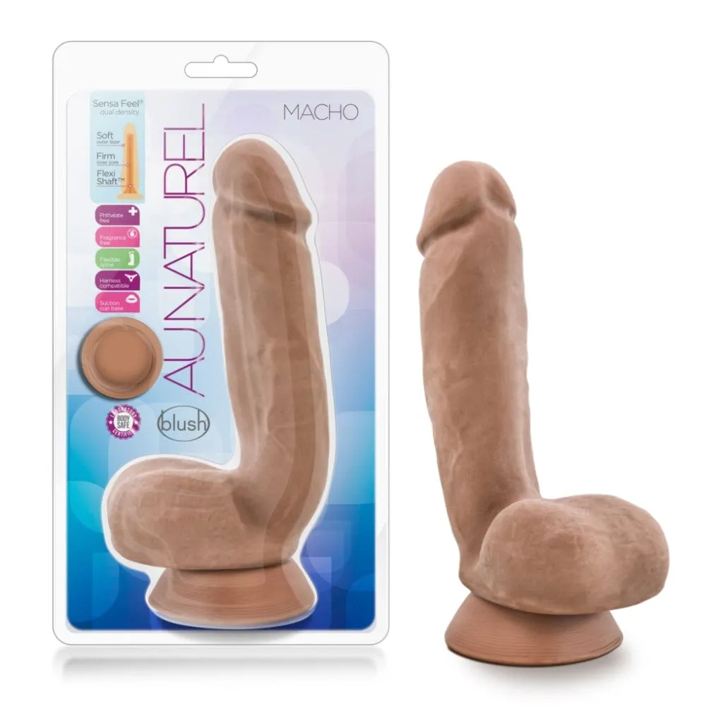 Blush Au Naturel Latin Macho 8.5 Dildo
