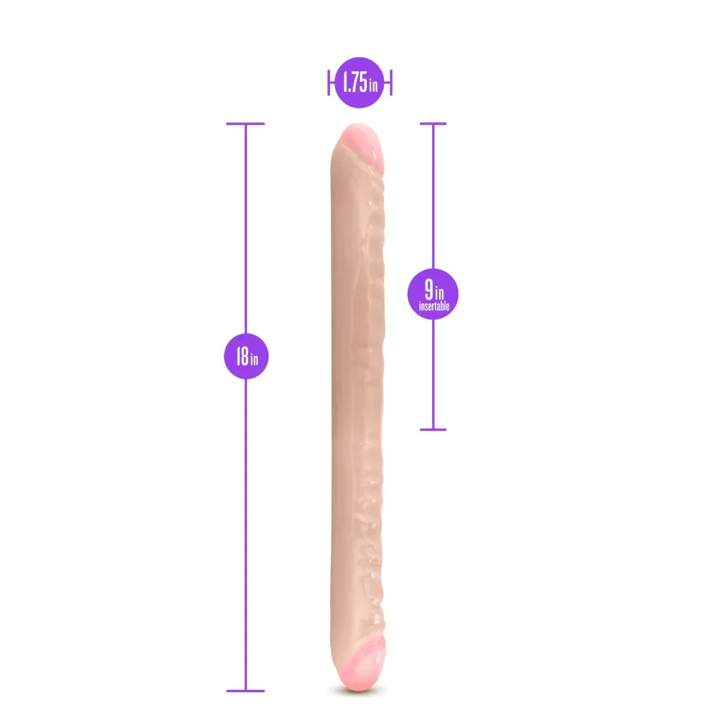 Blush B Yours Beige 18 Double Dildo