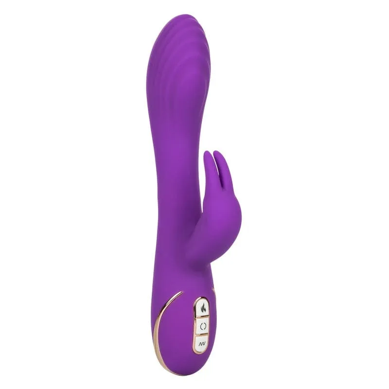 Calexotics Jack Rabbit Heated Silicone Rotating G Rabbit
