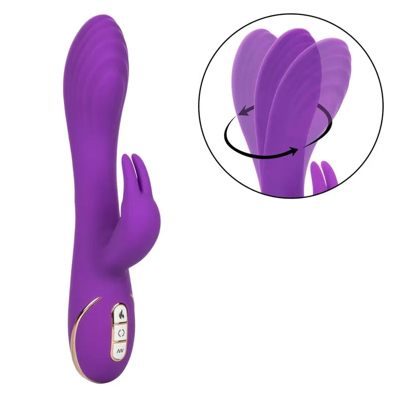 Calexotics Jack Rabbit Heated Silicone Rotating G Rabbit