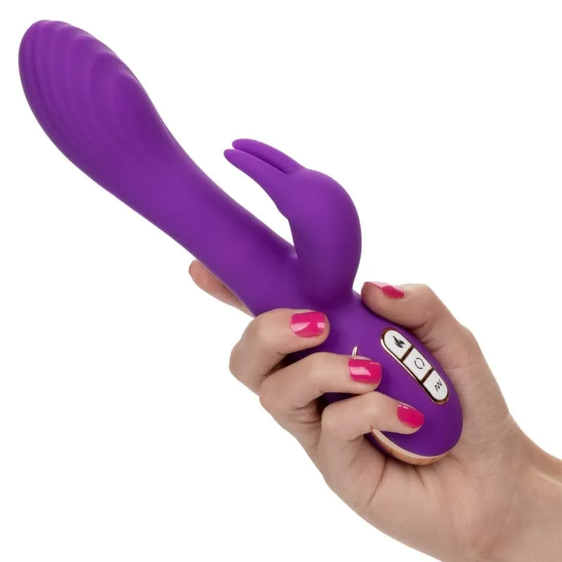 Calexotics Jack Rabbit Heated Silicone Rotating G Rabbit