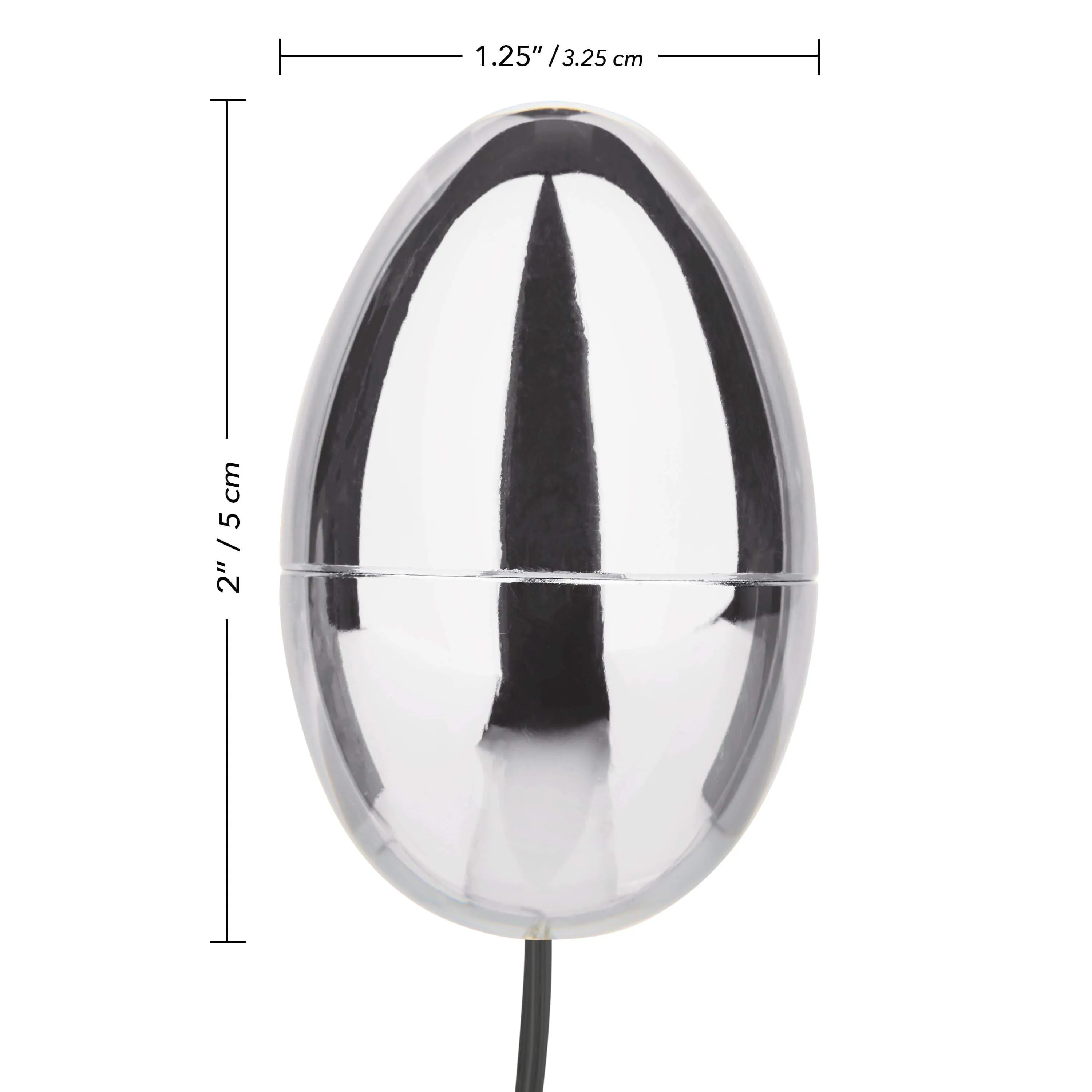 California Exotics - COLT Multi Speed Power Bullet Pak Universal Egg with Remote (Silver)