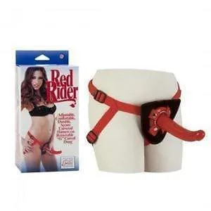 California Exotics - Red Rider Adjustable Strap On 7