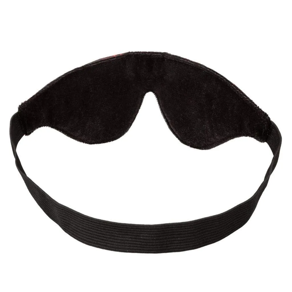 California Exotics - Scandal Blackout Eye Mask (Red)