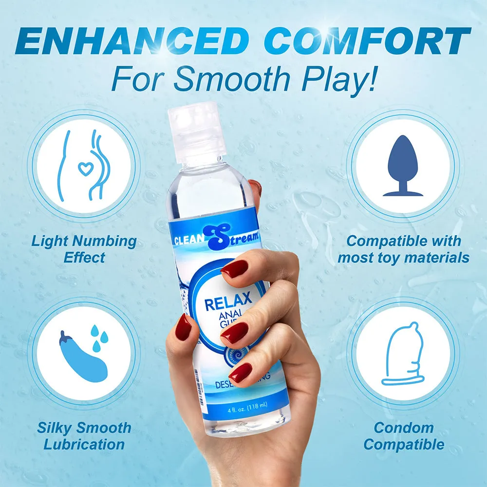 CleanStream Ass RELAX Anal Desensitizing Lubricant Numbing Personal Sex Lube