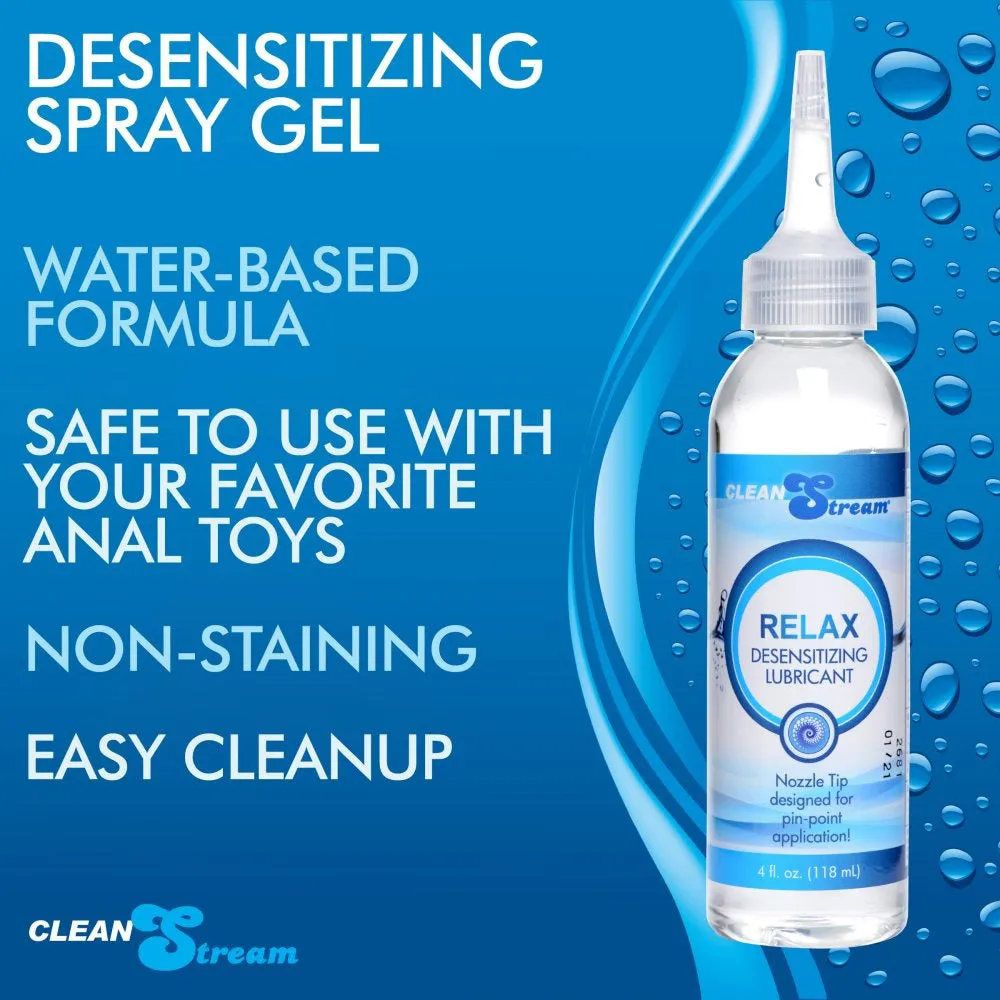 CleanStream Ass RELAX Anal Desensitizing Lubricant Numbing Personal Sex Lube