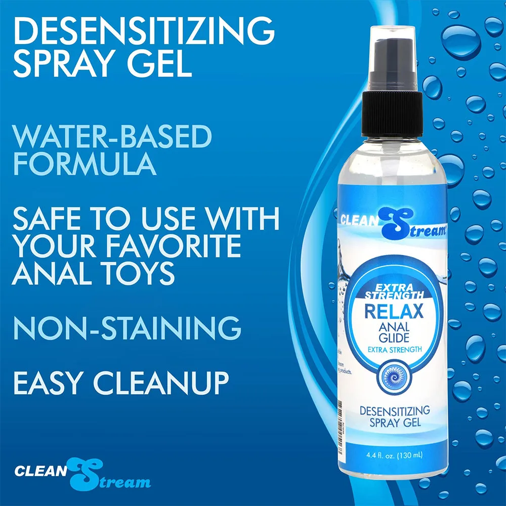 CleanStream Ass RELAX Anal Desensitizing Lubricant Numbing Personal Sex Lube