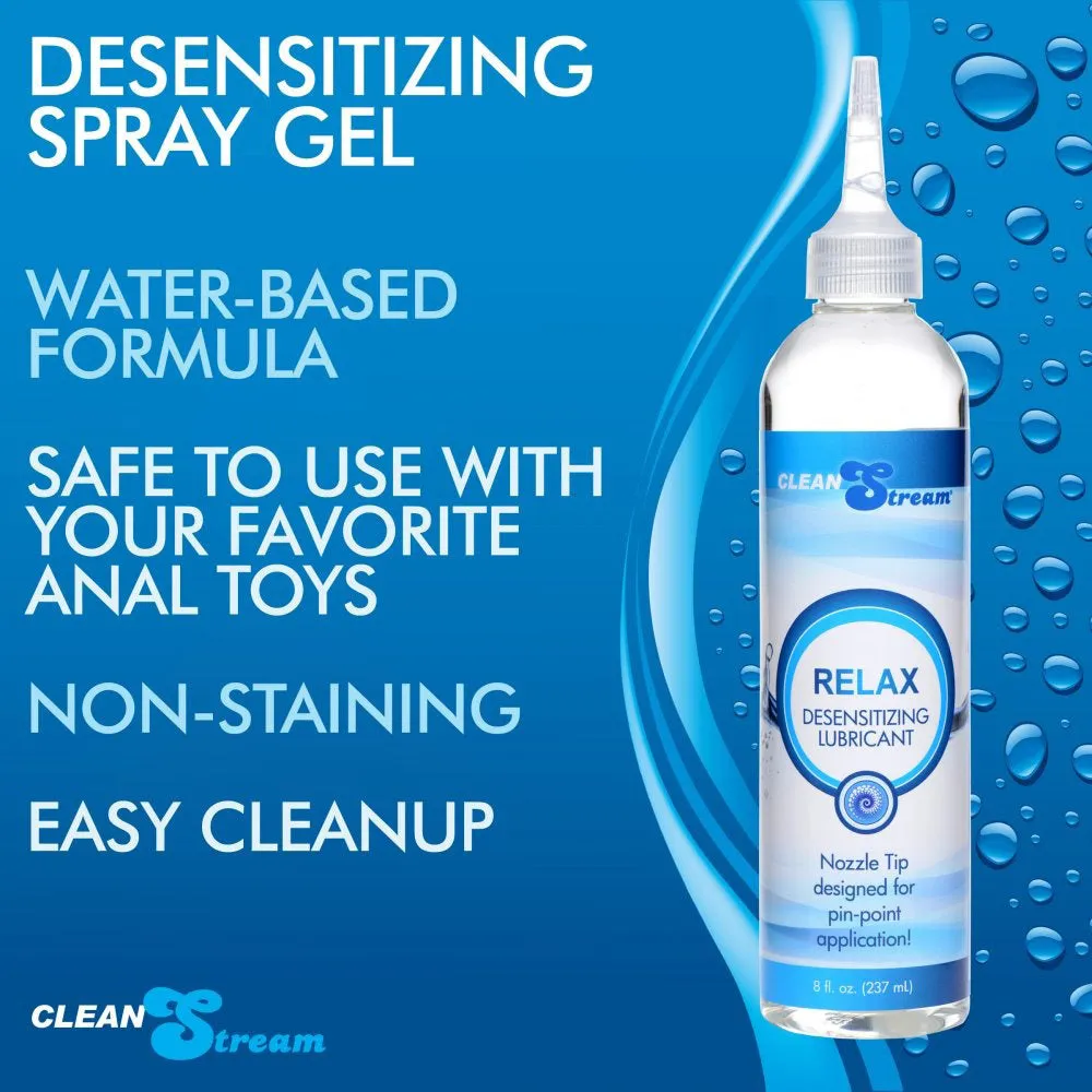 CleanStream Ass RELAX Anal Desensitizing Lubricant Numbing Personal Sex Lube
