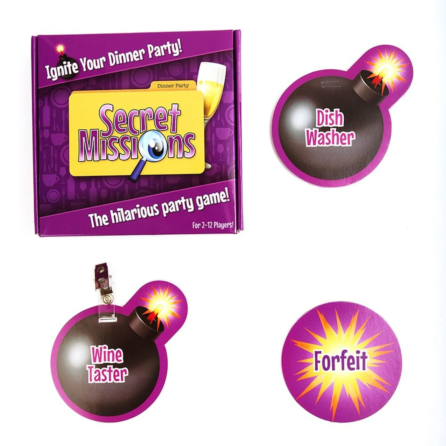 Creative Conceptions Secret Mission Dinner Party Game