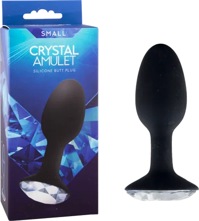 Crystal Amulet Silicone Buttplug - Small