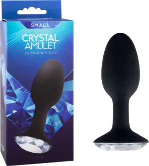 Crystal Amulet Silicone Buttplug - Small
