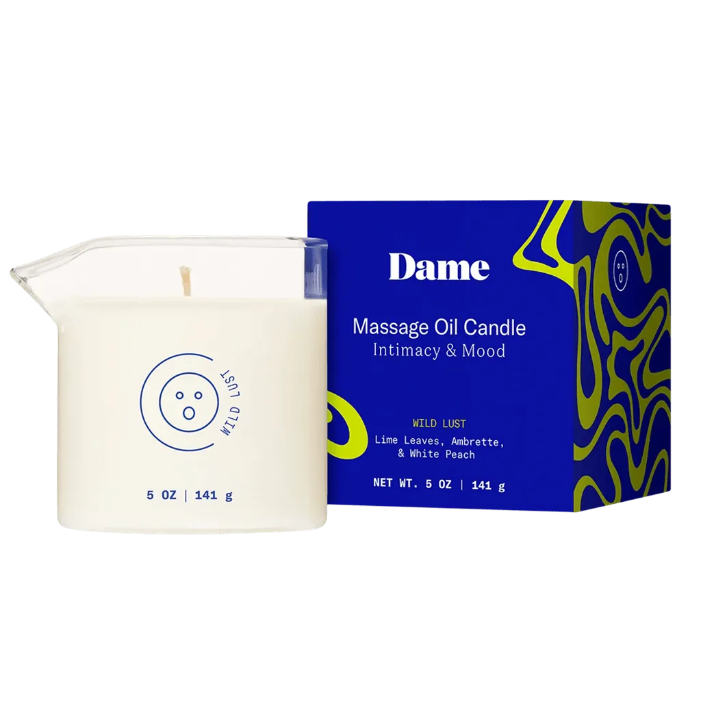 Dame Massage Oil Candle