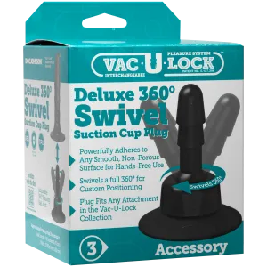Doc Johnson Deluxe 360° Swivel Suction Cup Plug