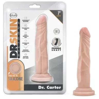 Dr. Skin Realistic Dildo Dr Carter 7 by Blush Novelties