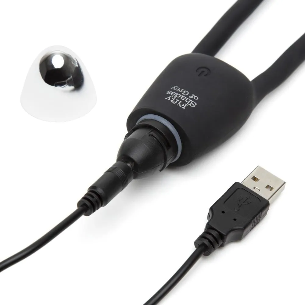Fifty Shades of Grey - Relentless Vibrations Remote Control Couple's Vibrator (Black)