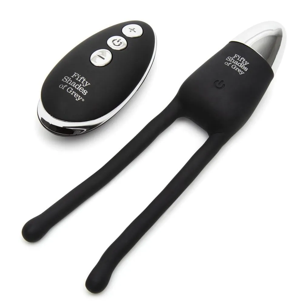 Fifty Shades of Grey - Relentless Vibrations Remote Control Couple's Vibrator (Black)