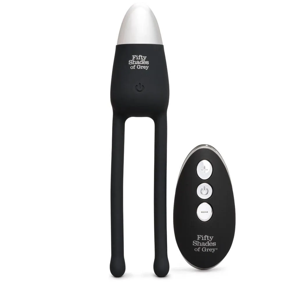 Fifty Shades of Grey - Relentless Vibrations Remote Control Couple's Vibrator (Black)