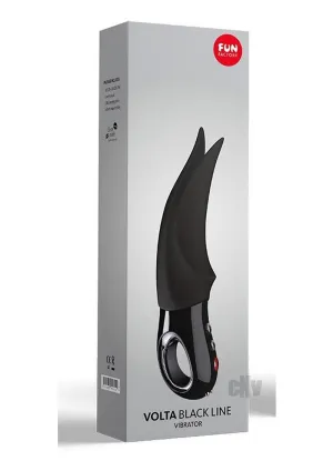 Fun Factory Black Line Volta Flutter Tip - Black