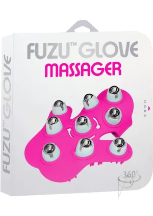 Fuzu Glove Massager Neon Pink