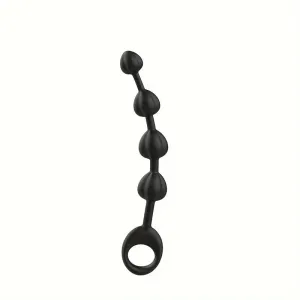 G-spot Crystal Four Pull Beads Anal Plug For Men Stimulating Anal Plug
