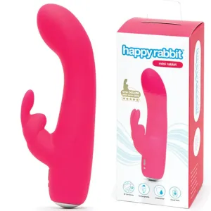 Happy Rabbit Mini Rechargeable Rabbit Vibrator Pink