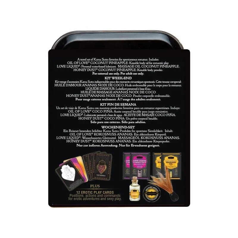 Kama Sutra Weekender Kit Coconut Pineapple