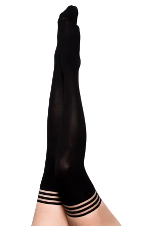 Kix'ies DanaLynn Black Ribbed - size A
