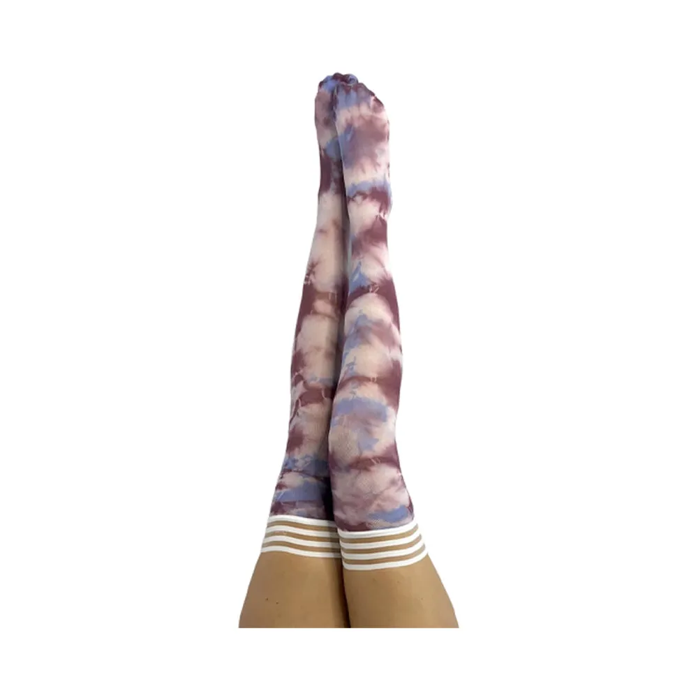 Kixies Madisen Blue/purple Tie-dye Size B