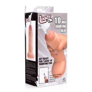 Loadz Dual Density Squirt Cock 10&quot;