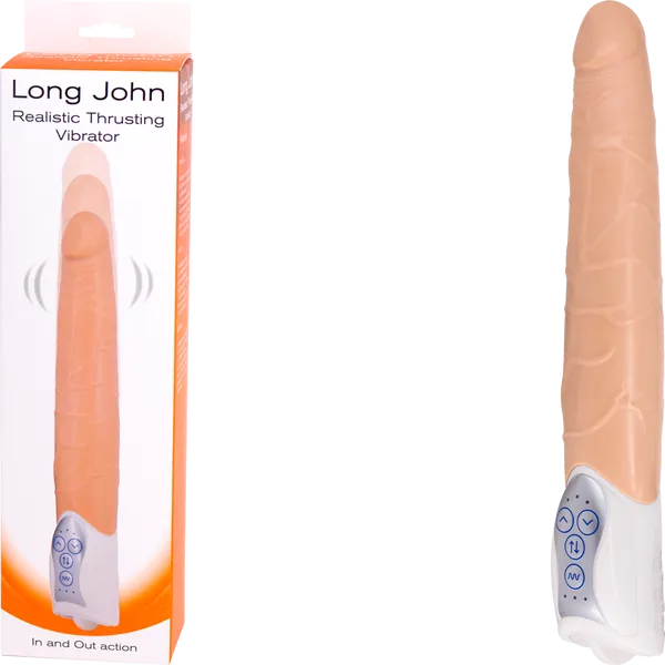 Long John Realistic Thrusting Vibrator