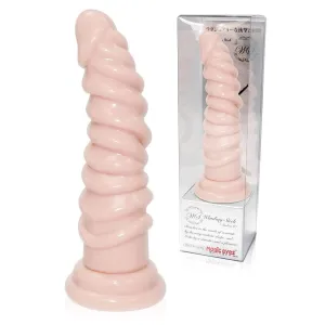 Magic Eyes - Winding Stick Sucker M Dildo (Beige)