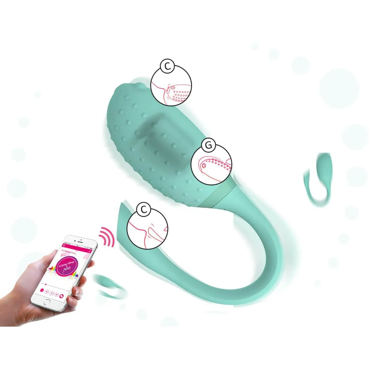 Magic Motion - Fugu App-Controlled Egg Vibrator