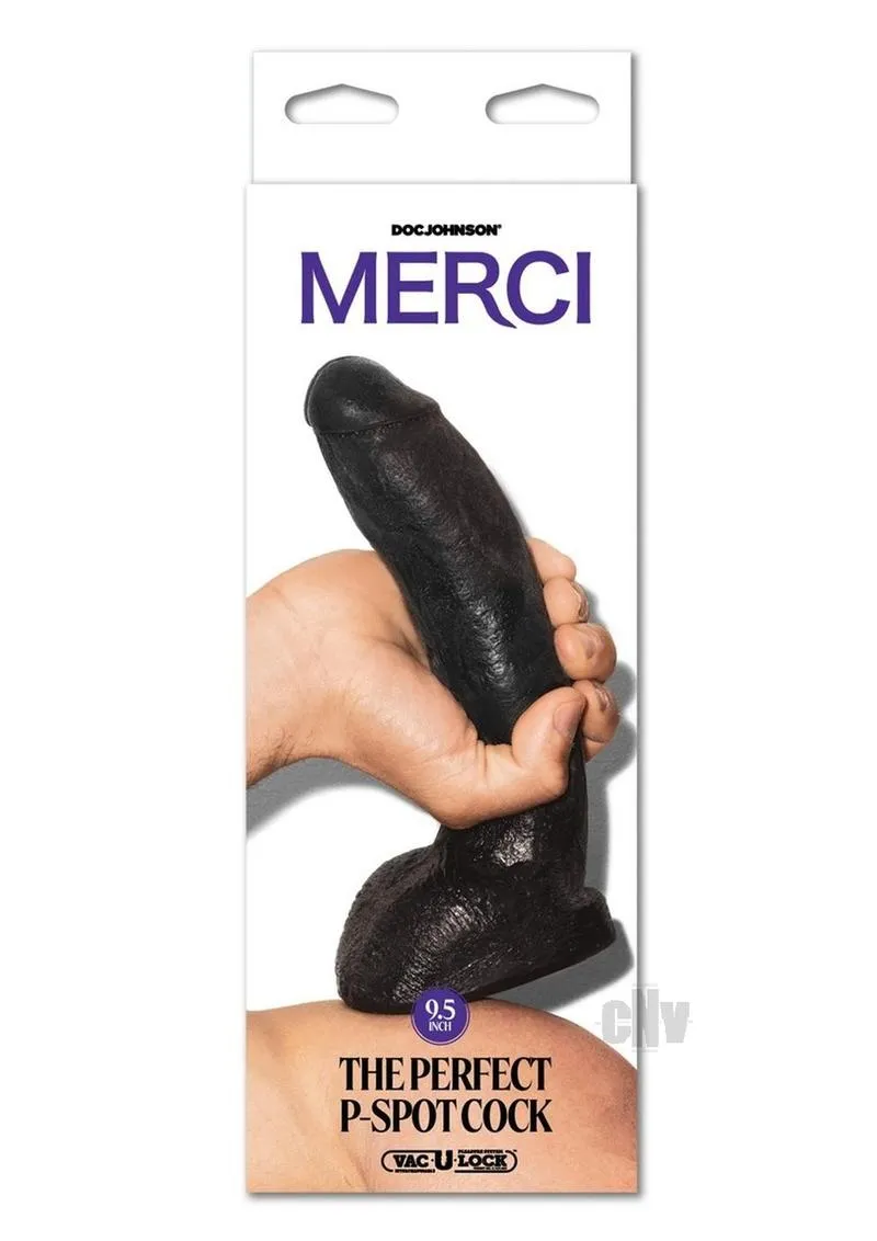 Merci Perfect P-spot Cock Chocolate
