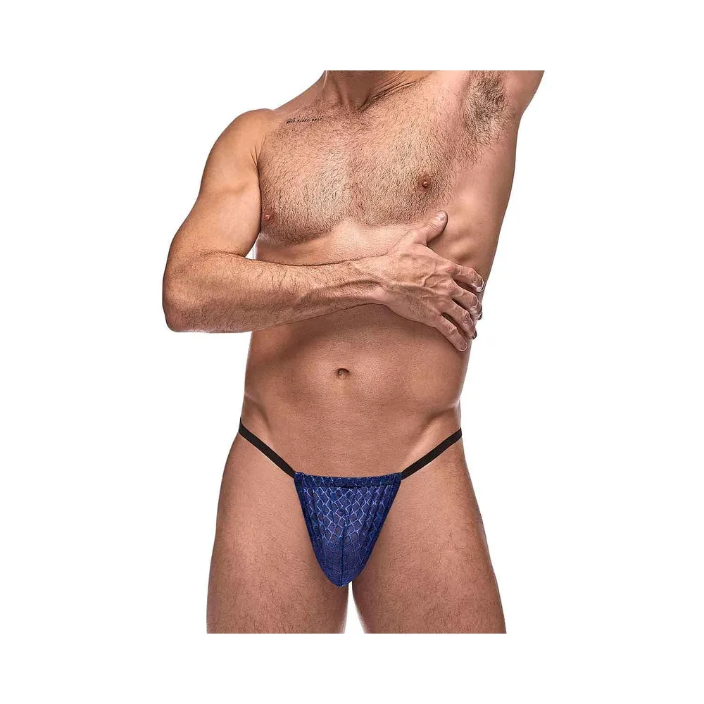 Mp Diamond Mesh Posing Strap Nav 1sz