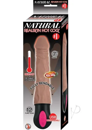Natural Realskin Hot Cock 1 Brown