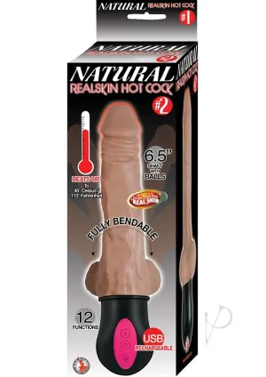 Natural Realskin Hot Cock 2 Brown