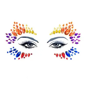 Neva Nude Crystal Pasty Pride Tribe Face