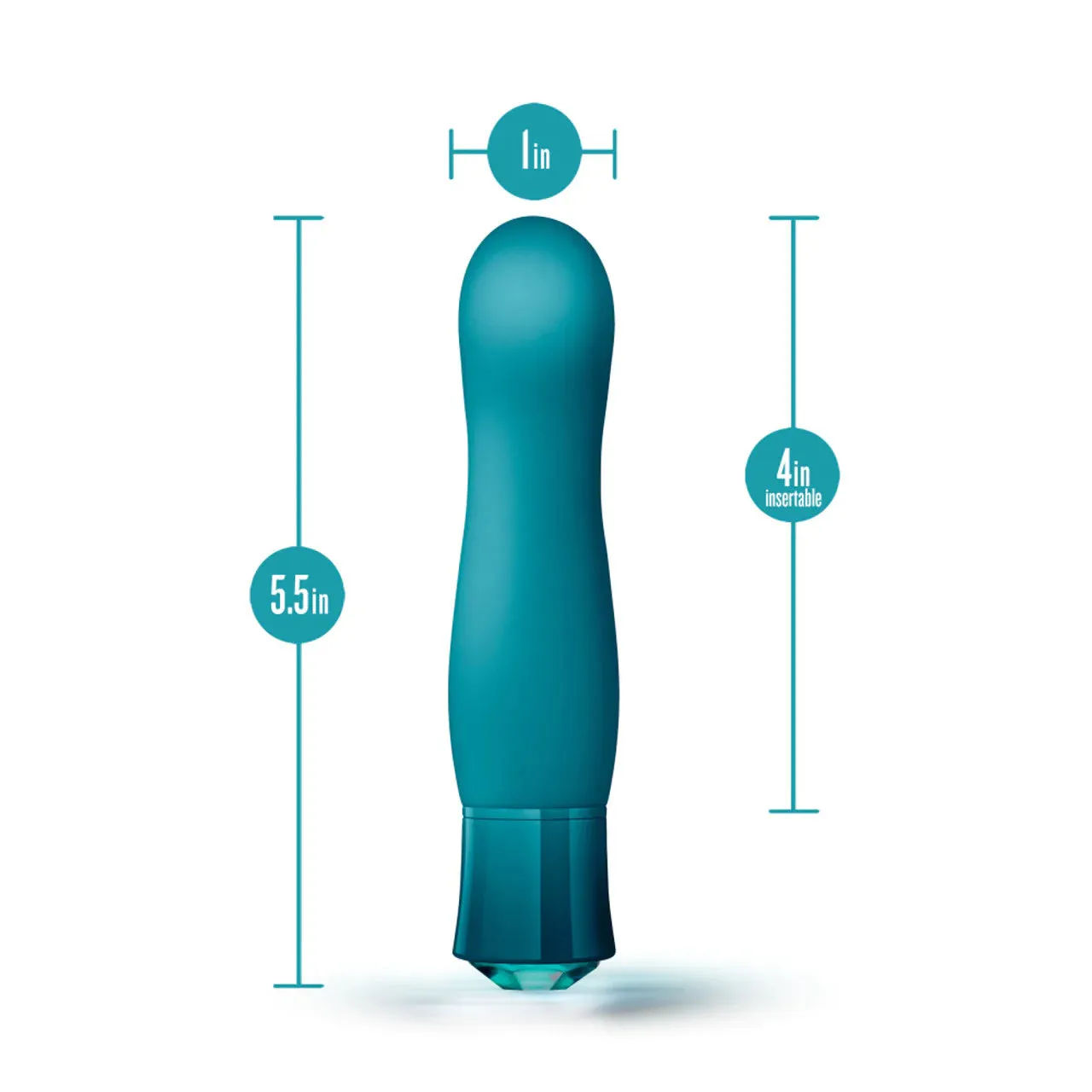 Oh My Gem Vibrator Feirce by Blush Novelties