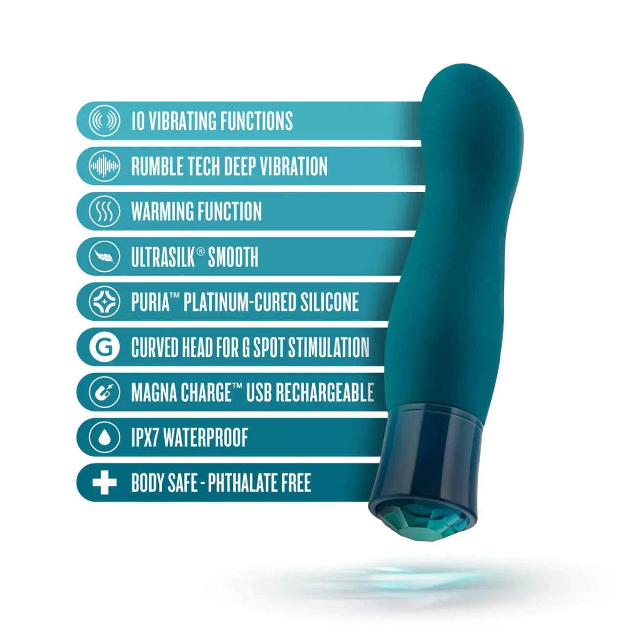 Oh My Gem Vibrator Feirce by Blush Novelties