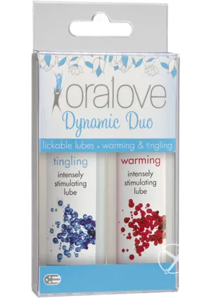 Oralove Dynamic Duo Warming/tingling Set