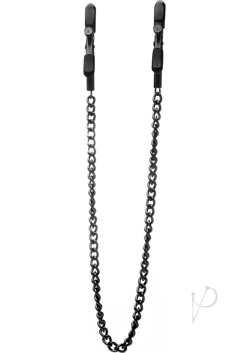 Ouch Adjustable Nipple Clamps Black